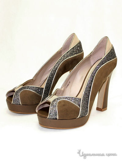 Туфли Klimini, цвет цвет горчичный