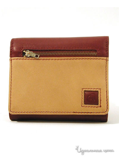 Портмоне DUFFY, цвет цвет бежевый / бордовый