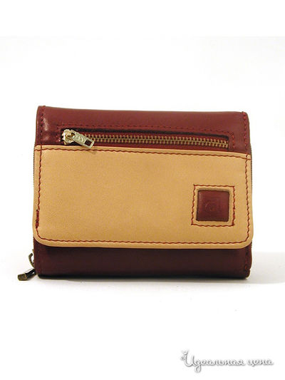 Портмоне DUFFY, цвет цвет бежевый / бордовый