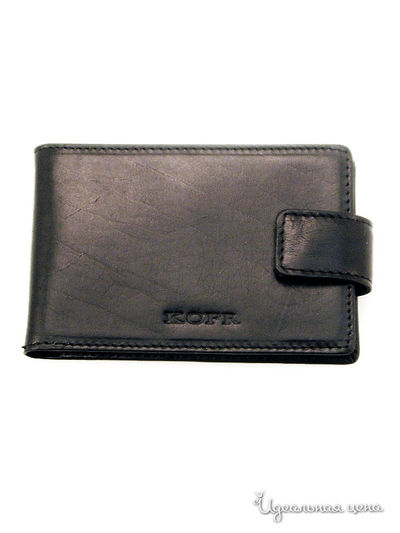 Визитница KOFR, цвет цвет черный