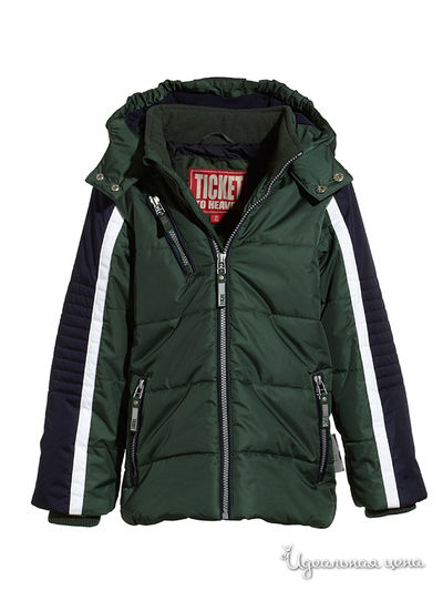 Куртка Ticket to Heaven, цвет цвет зелёный