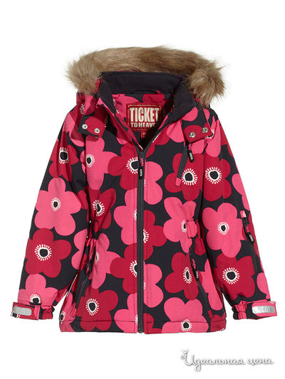 Куртка Ticket to Heaven, цвет цвет малиновый