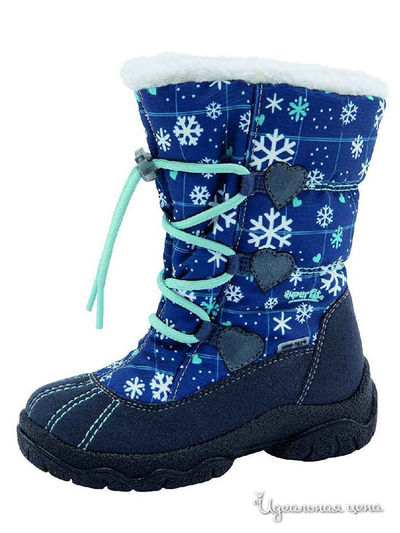 Сапоги SuperFit, цвет цвет синий