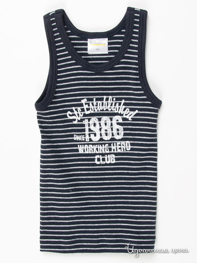 Майка Staccato, цвет цвет темно-синий / серый