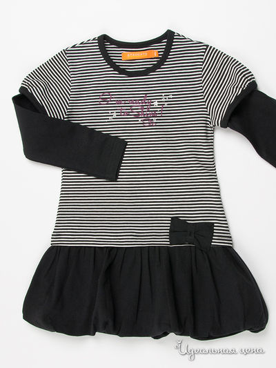 Платье Staccato, цвет цвет черный / белый