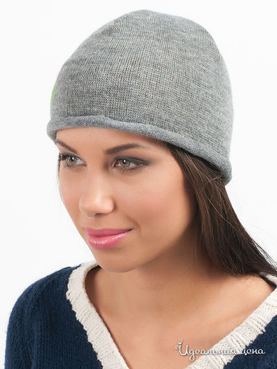 Шапка АNTI, цвет цвет серый