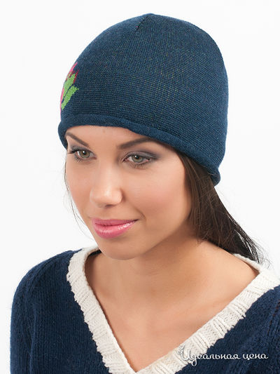 Шапка АNTI, цвет цвет темно-синий