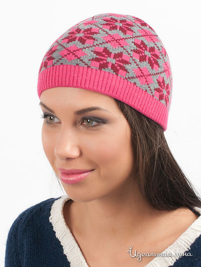 Шапка АNTI, цвет цвет темно-розовый