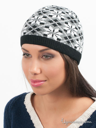 Шапка АNTI, цвет цвет дымчатый / черный