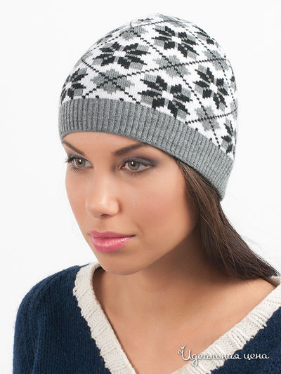 Шапка АNTI, цвет цвет серый