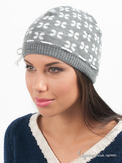 Шапка АNTI, цвет цвет серый