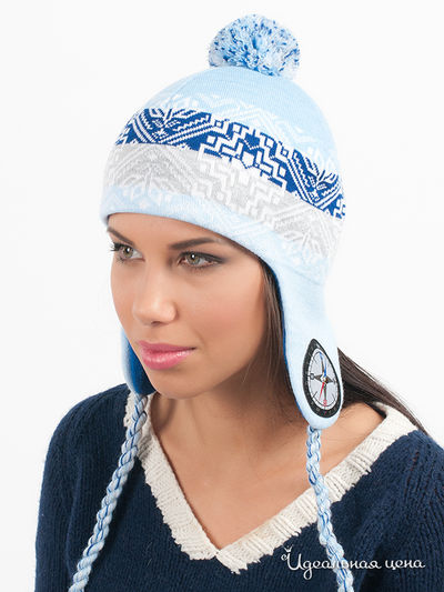 Шапка Marhatter, цвет цвет голубой