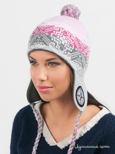 Шапка Marhatter, цвет цвет сиренево-розовый