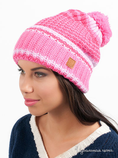 Шапка Marhatter, цвет цвет ярко-розовый / темно-розовый