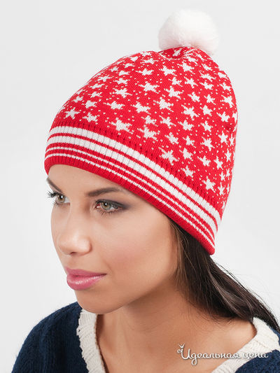 Шапка Marhatter, цвет цвет красный