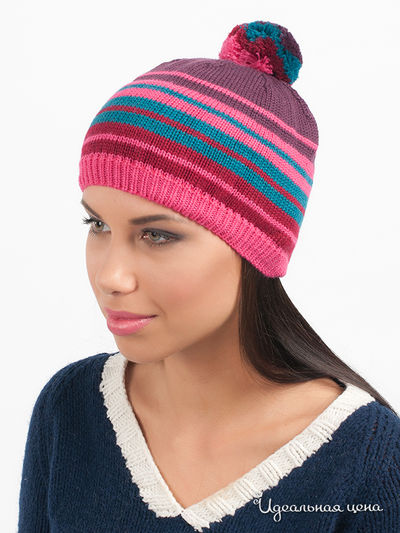 Шапка Marhatter, цвет цвет темно-розовый / бордовый