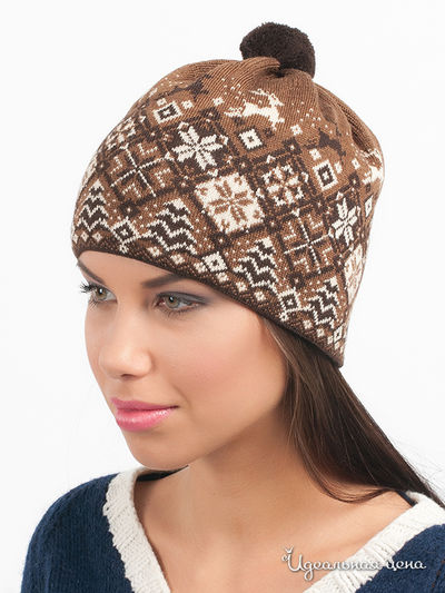 Шапка Marhatter, цвет цвет кофейный