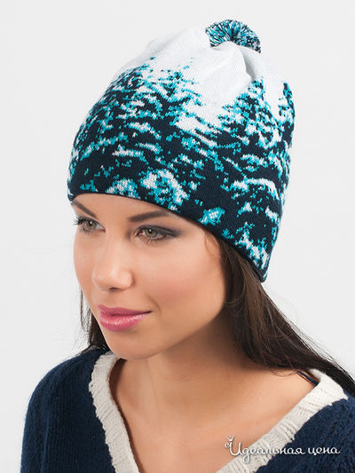 Шапка Marhatter, цвет цвет синий / бирюзовый