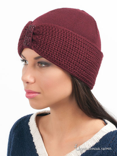 Шапка Marhatter, цвет цвет бордовый