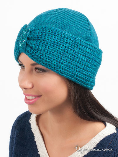 Шапка Marhatter, цвет цвет морской волны