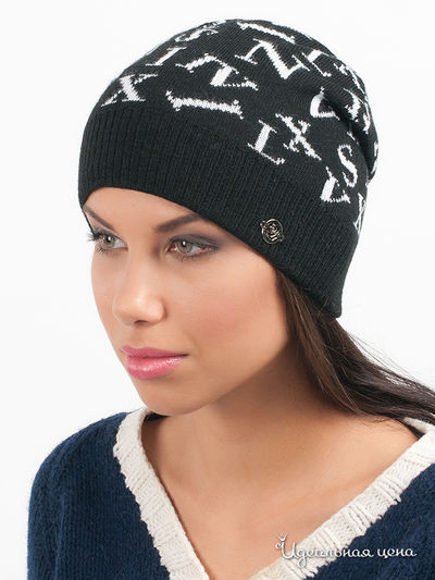 Шапка Marhatter, цвет цвет черный / белый