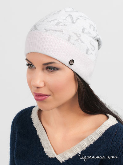 Шапка Marhatter, цвет цвет белый / серый