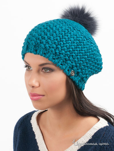 Берет Marhatter, цвет цвет морской волны