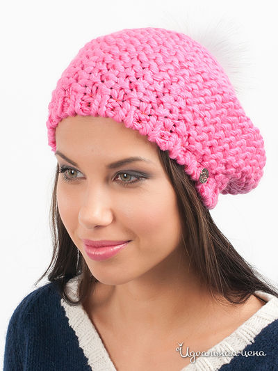 Берет Marhatter, цвет цвет малиновый