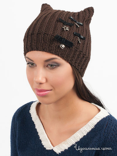 Шапка Marhatter, цвет цвет коричневый