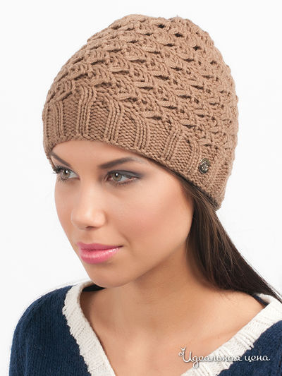 Шапка Marhatter, цвет цвет кофе с молоком