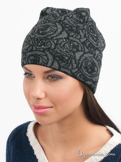 Шапка Marhatter, цвет цвет черный / серый