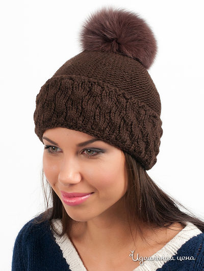 Шапка Marhatter, цвет цвет коричневый