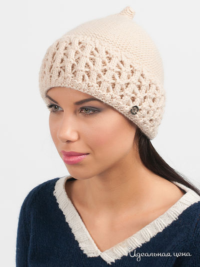 Шапка Marhatter, цвет цвет бежевый