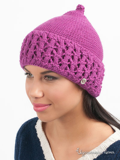 Шапка Marhatter, цвет цвет ягодный