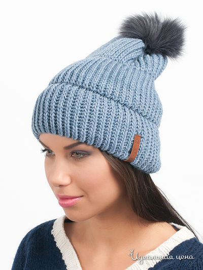 Шапка Marhatter, цвет цвет серо-голубой