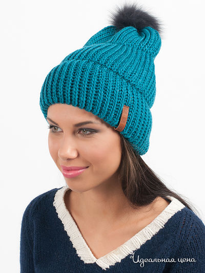 Шапка Marhatter, цвет цвет морской волны