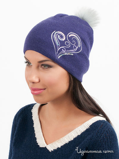 Шапка Marhatter, цвет цвет фиолетовый