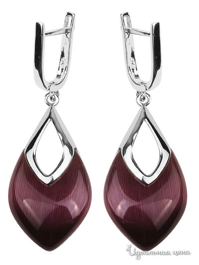 Серьги Tiger eye