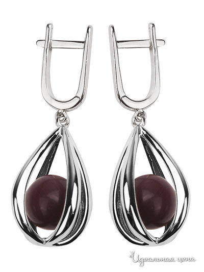 Серьги Tiger eye