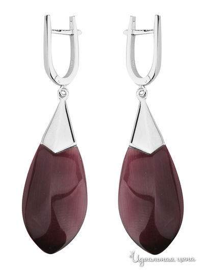 Серьги Tiger eye