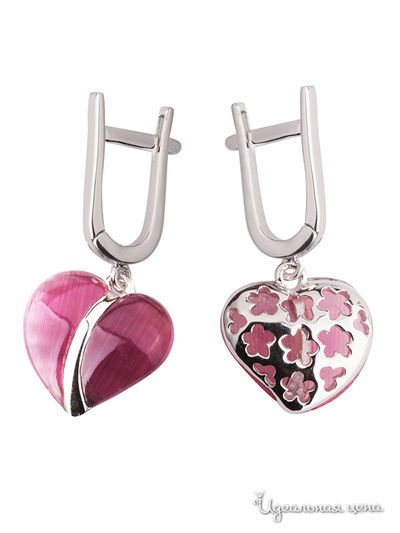 Серьги Tiger eye