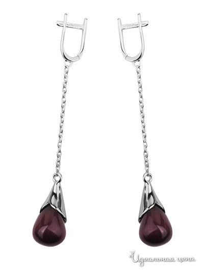 Серьги Tiger eye