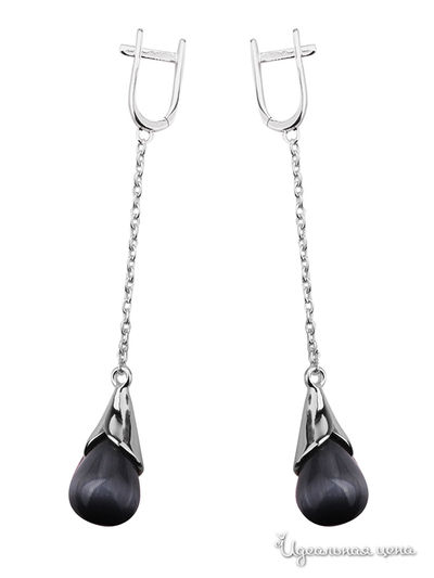 Серьги Tiger eye