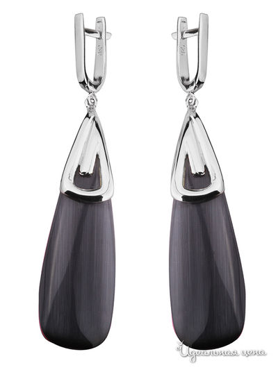 Серьги Tiger eye