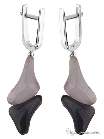 Серьги Tiger eye