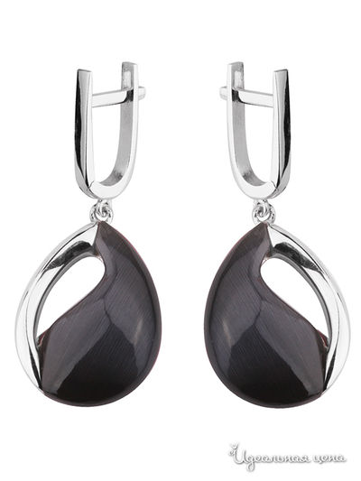 Серьги Tiger eye