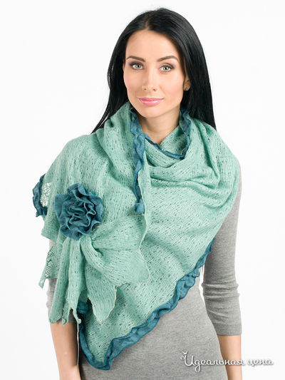 Палантин Star Rise, цвет цвет зеленый