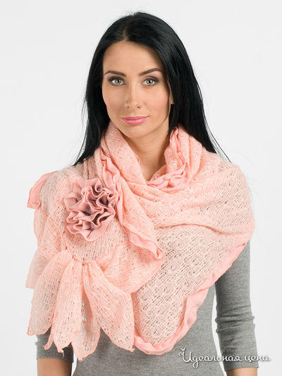 Палантин Star Rise, цвет цвет светло-розовый