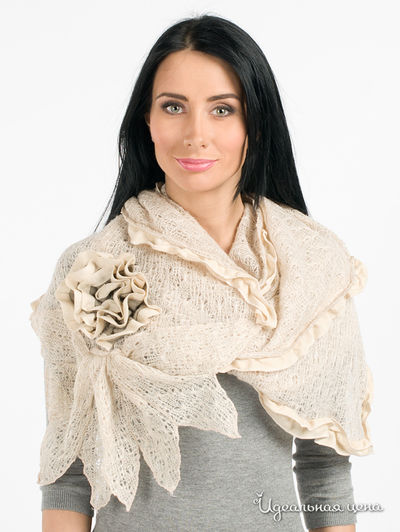 Палантин Star Rise, цвет цвет бежевый