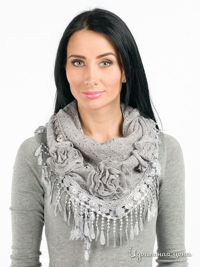 Косынка Star Rise, цвет цвет серый